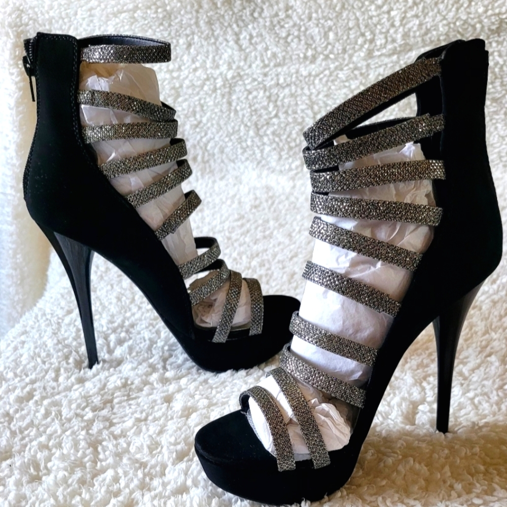 Cupid DAZZLING-155 Color PEWTER GLITTER PU